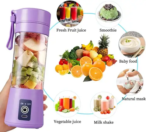 MIXEUR DE JUS RECHARGEABLE & PORTABLE
