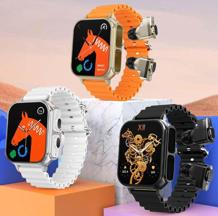 MONTRE INTELLIGENTE AVEC ÉCOUTEUR BLUETOOTH