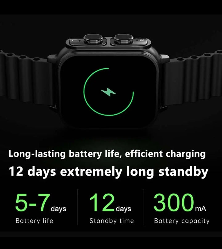MONTRE INTELLIGENTE AVEC ÉCOUTEUR BLUETOOTH