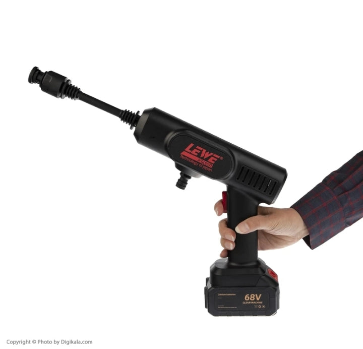 PISTOLET DE LAVAGE PORTABLE & RECHARGEABLE